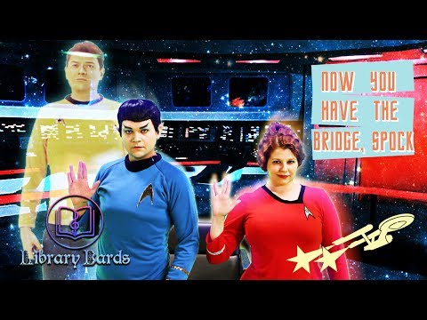 Now You Have The Bridge, Spock (Star Trek Parody of "Hit Me With Your Best Shot" by Pat Benatar)