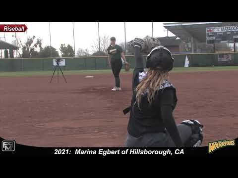 2021 Marina Egbert Pitcher Softball Skills Video - 18U Westbay Warriors