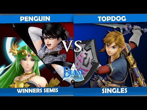 Top Blastzone 32 Winners Semi Finals - Penguin (Bayonetta, Palutena) Vs. Topdog (Link)