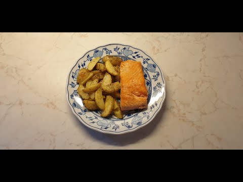 Losos s americkými bramborami | Vaření s Dáňou |