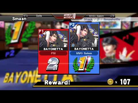 Midwest Mayhem 10 Generation X Loser's Quarters: Sells (Bayonetta) vs. MVG | Salem (Bayonetta)