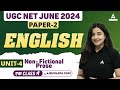 UGC NET English Literature Unit 4 | Non- Fictional Prose by Aishwarya Puri
