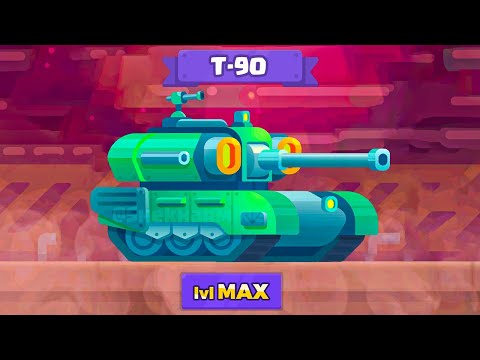 Tank Stars New Tank T-90 Max Level Gameplay