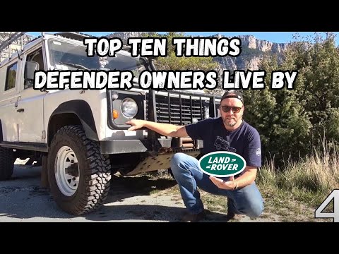 These are the Top 10 Rules for Land Rover Defender Owners #landroverdefender #landroverlife