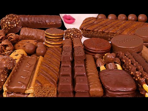 ASMR MUKBANG｜CHOCOLATE PARTY *FERRERO ROCHER, TWIX COOKIE, MILKA, MALTESERS 초콜릿 파티 EATING SOUNDS 먹방