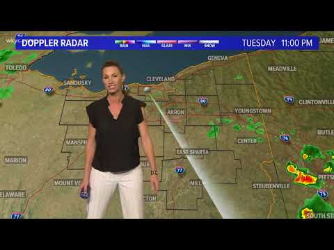 11 p.m. weather forecast for August 7, 2018