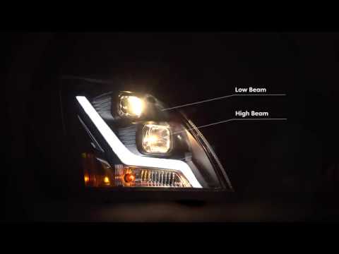 LED Headlights Demo