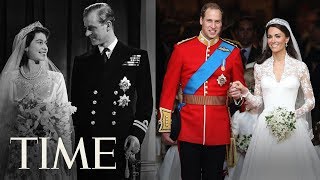Royal Weddings Through The Years - From Queen Elizabeth to Prince William