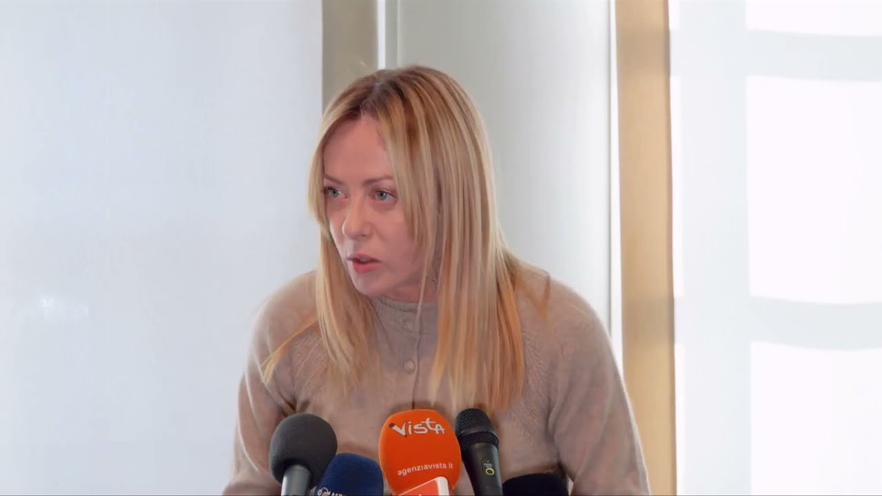 GIORGIA MELONI: “GAZA, ITALIA DISPONIBILE A RUOLO DI PRIMO PIANO NEL PIANO DI PACE”