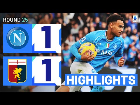 Resumen de Napoli vs Genoa Matchday 25