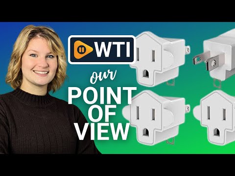 4 Pack ETL Listed Grounding Outlet Adapter - WTI product video review