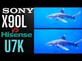 Sony X90L vs Hisense U7K Full Array vs Mini Led
