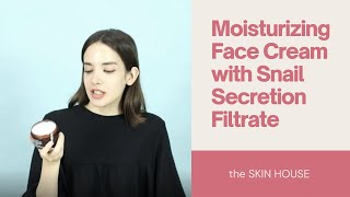 Moisturizing Face Cream with Snail Secretion Filtrate | the SKIN HOUSE | YesStyle Korean Beauty