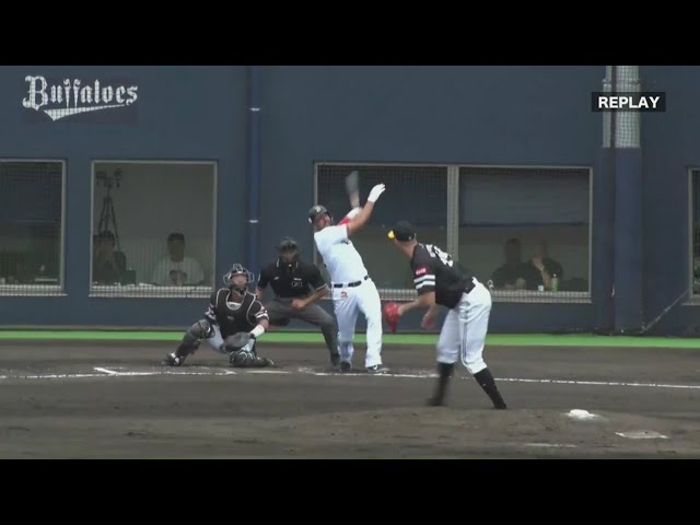 【ファーム】打った瞬間確信!! バファローズ・マレーロの豪快なホームラン!! 2019/9/12 B-H(ファーム)