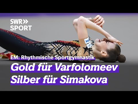 European Championship gold for Varfolomeev with the ribbon – Simakova takes silver with the ball ...