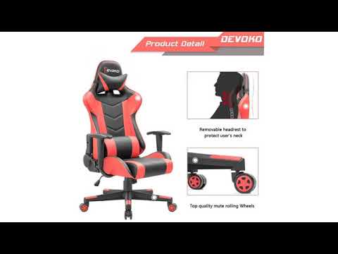 review Devoko Ergonomic Gaming Chair Racing Style