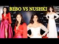 Kareena Kapoor Khan Anushka Sharma Rock In Thigh High Slit Gown Graced The Award Show Nite