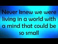 Silverchair - Anthem for the Year 2000 lyrics