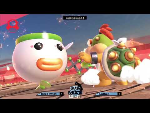 Smash @ Miz's WiFi 14 - Luthor (Little Mac) vs. DezoTwist (Bowser Jr.) Losers Round 4