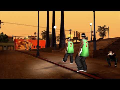 K-JAH WEST Driving around Los Santos [GTA San Andreas Radio]