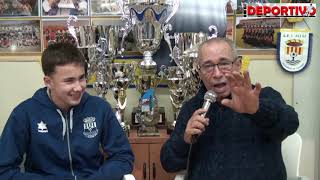 Vídeo entrevista con Hilario Cañada Delgado, jugador del Infantil A del CF Alfaz del Pi