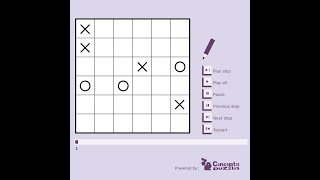 Tic-Tac-Logic Tutorial: How to solve a Tic-Tac-Logic puzzle (HD)