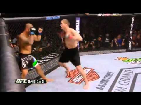 Thiago Alves vs  Jordan Mein KO TKO Knockout UFC 183