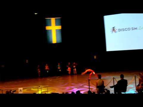 Emelie Dellby Svensk - Freestyle Flickor Juniorer - Disco SM 2012
