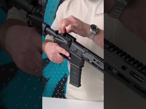 Гель бластер AR-15 на орбизах аккумуляторный, раздвижной приклад 85-92 см, орбизы в подарок - фото 1 - id-p3018699097
