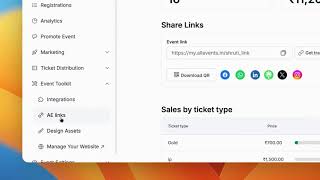 How to Use AE Links | Track Event Links on AllEvents