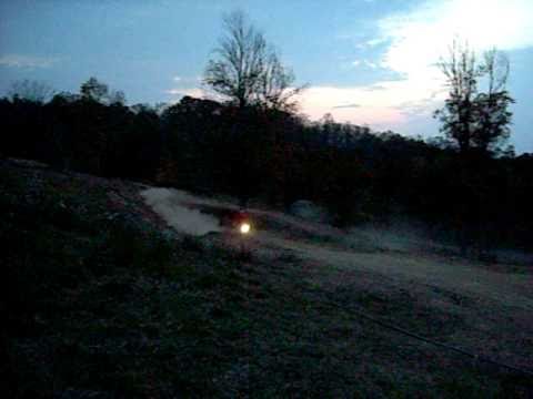 honda 450r jump