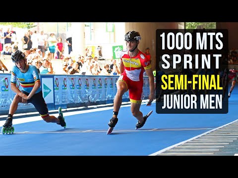 1000 Mts Sprint Semi Final Junior Men  | European Championships 2019
