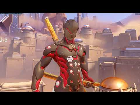 Overwatch Genji God Shadder2k Road To Rank 1 Spot