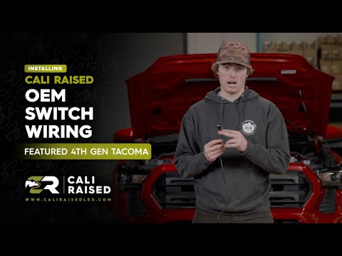 How to Install OEM Switch to Cali Raised LED Harness | Cali Raised