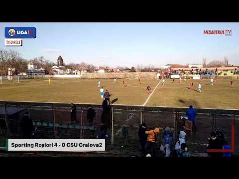 Mesagerul TV - Meci de fotbal Liga a 3-a: Sporting Roșiori-CSU Craiova2