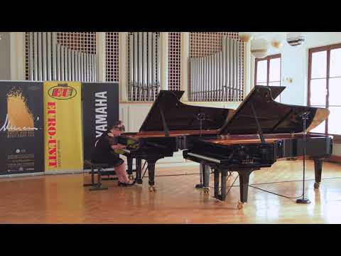 Melika Buza-International piano competition"Jurica Murai"Varazdin,2018,1st prize
