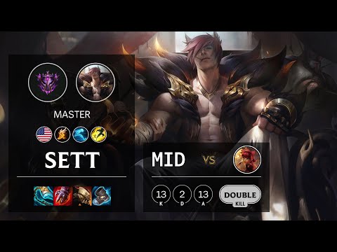 Sett Mid vs Annie - NA Master Patch 10.24