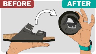 I Destroyed My $150 Birkenstocks to Make Barefoot Sandals