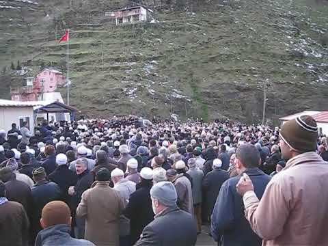BÜYÜK ALİM MERHUM H.SEFER EFENDİNİN CENAZE MERASİMİ BEŞKÖY MERKEZ
