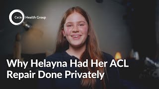 ACL Repair - Why Helayna Went Private