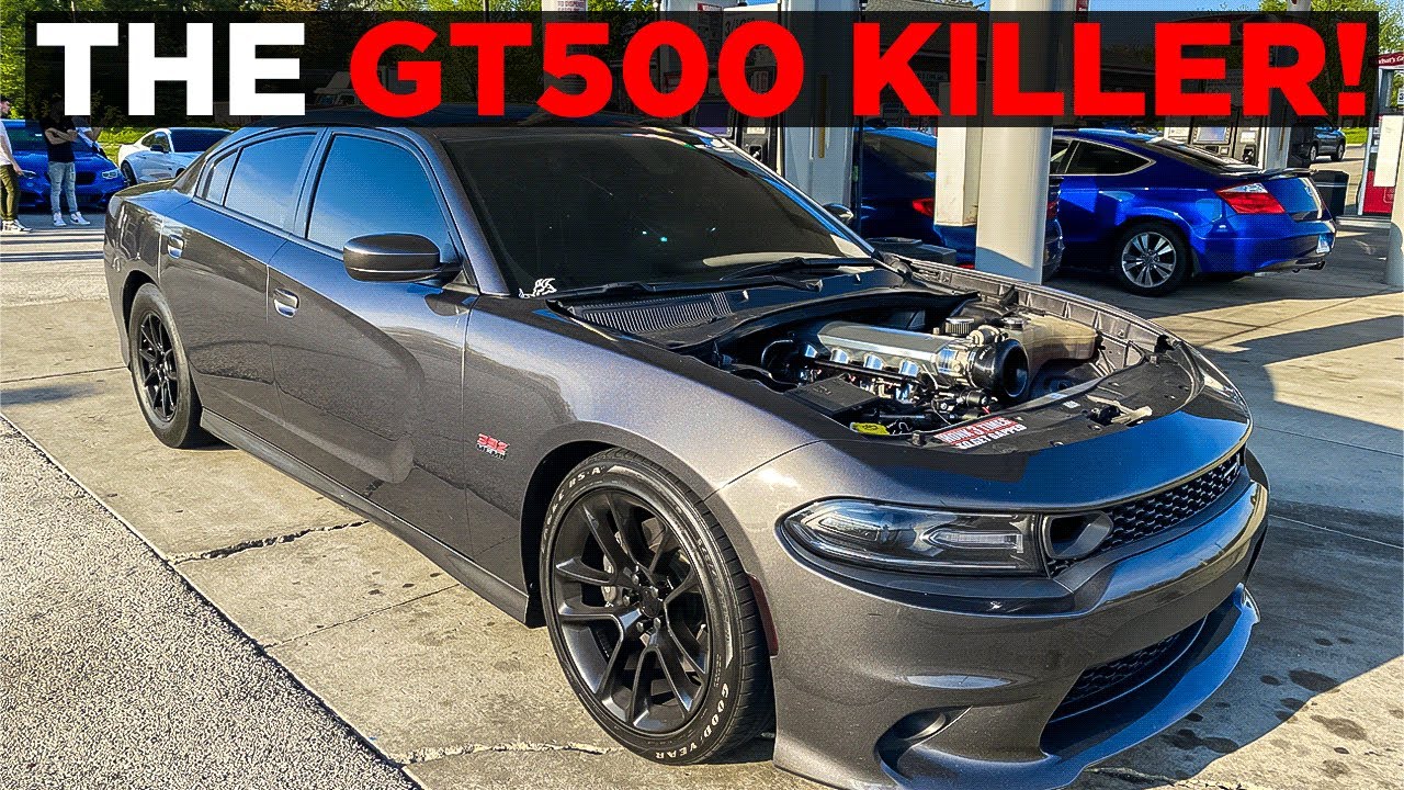 A Mustang Owners WORST NIGHTMARE is this 700HP NITROUS DODGE CHARGER 392 SCATPACK! (HARD PULLS)