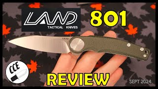 Full Review of the LAND 801 Pocket Knife - with Teardown and Measurements