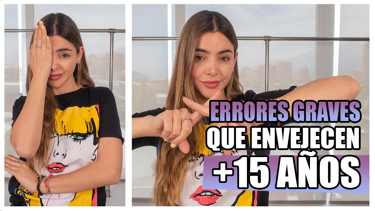 ERRORES QUE TE HARAN VER DE MUCHA MÁS EDAD ✅ Dani Mateluna Asesora de Imagen.