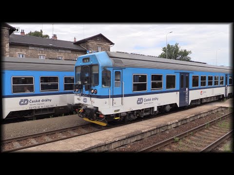 Vlaky - Ostroměř | 8. 7. 2024 - křižování, souběžná jízda Sp 1811 x Os 5511