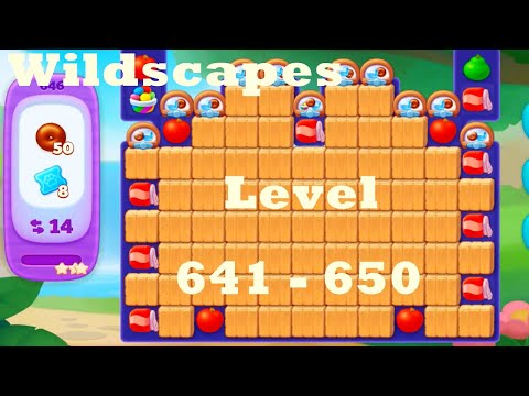 Wildscapes Level 641 - 650 HD Walkthrough | Gameplay | 3 - match game | ios | android | pc | app