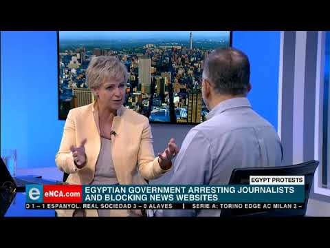 Egyptian government arresting journalists and blocking
