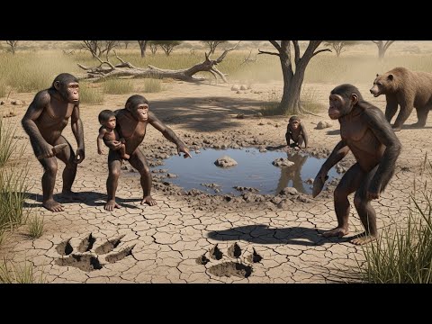 Life 7.4 Million Years Ago | Early Ancestors Struggle for Water on Drying Plains