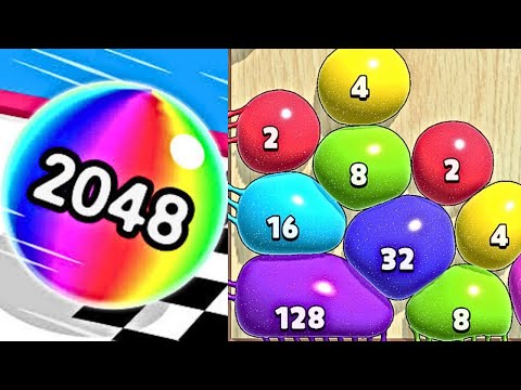Live : Blob Merge 3D (Unlocked 8Qi) vs Ball Run 2048 vs Yoga Color Ball Race