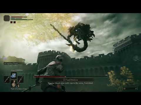 Elden Ring Prisoner vs Margit the Fell Omen, Intelligence Build, Low Level, Primary Skills