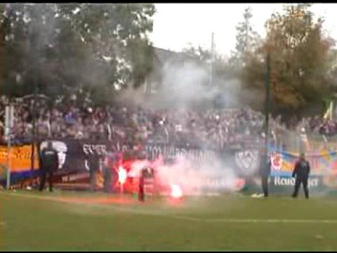 Chemie Leipzig - Lok Leipzig Randale